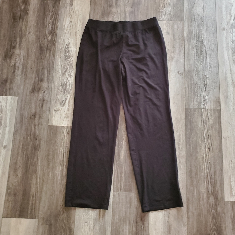 EUC EILEEN FISHER BLACK LEGGINGS SIZE M